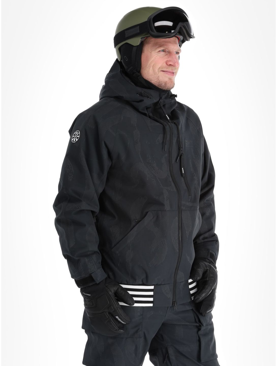 ColourWear, League Skijacke Herren Reflective Black schwarz 