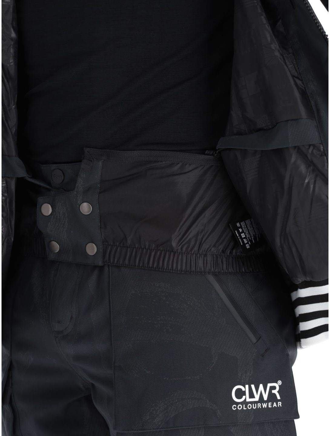 ColourWear, League Skijacke Herren Reflective Black schwarz 