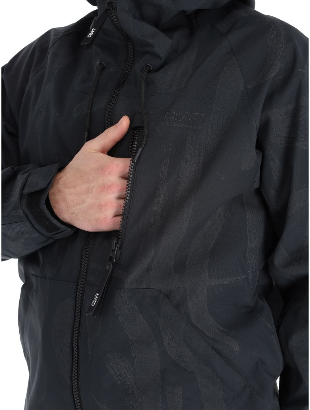 ColourWear, League Skijacke Herren Reflective Black schwarz 