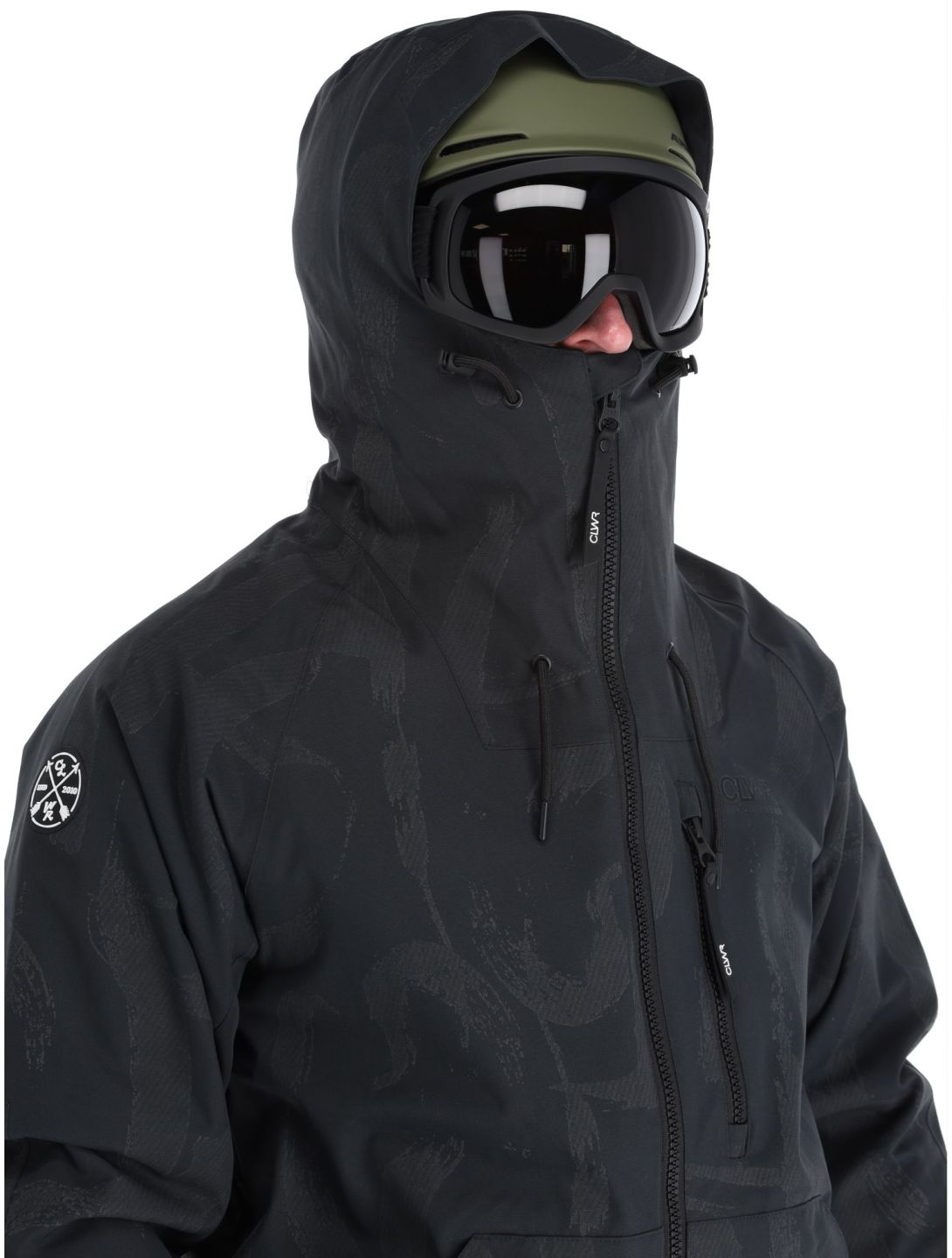 ColourWear, League Skijacke Herren Reflective Black schwarz 