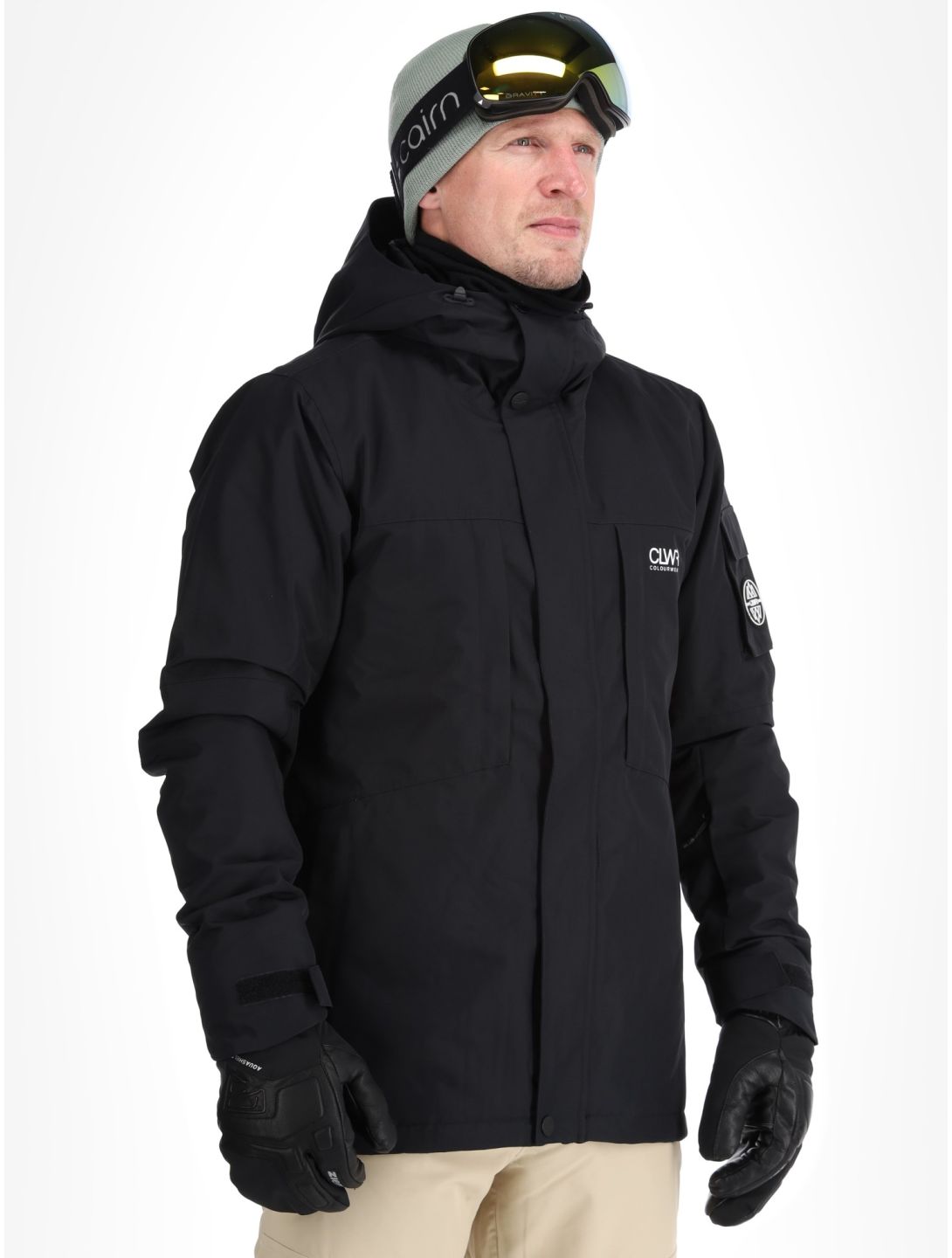 ColourWear, M Eagle Skijacke Herren Black schwarz 