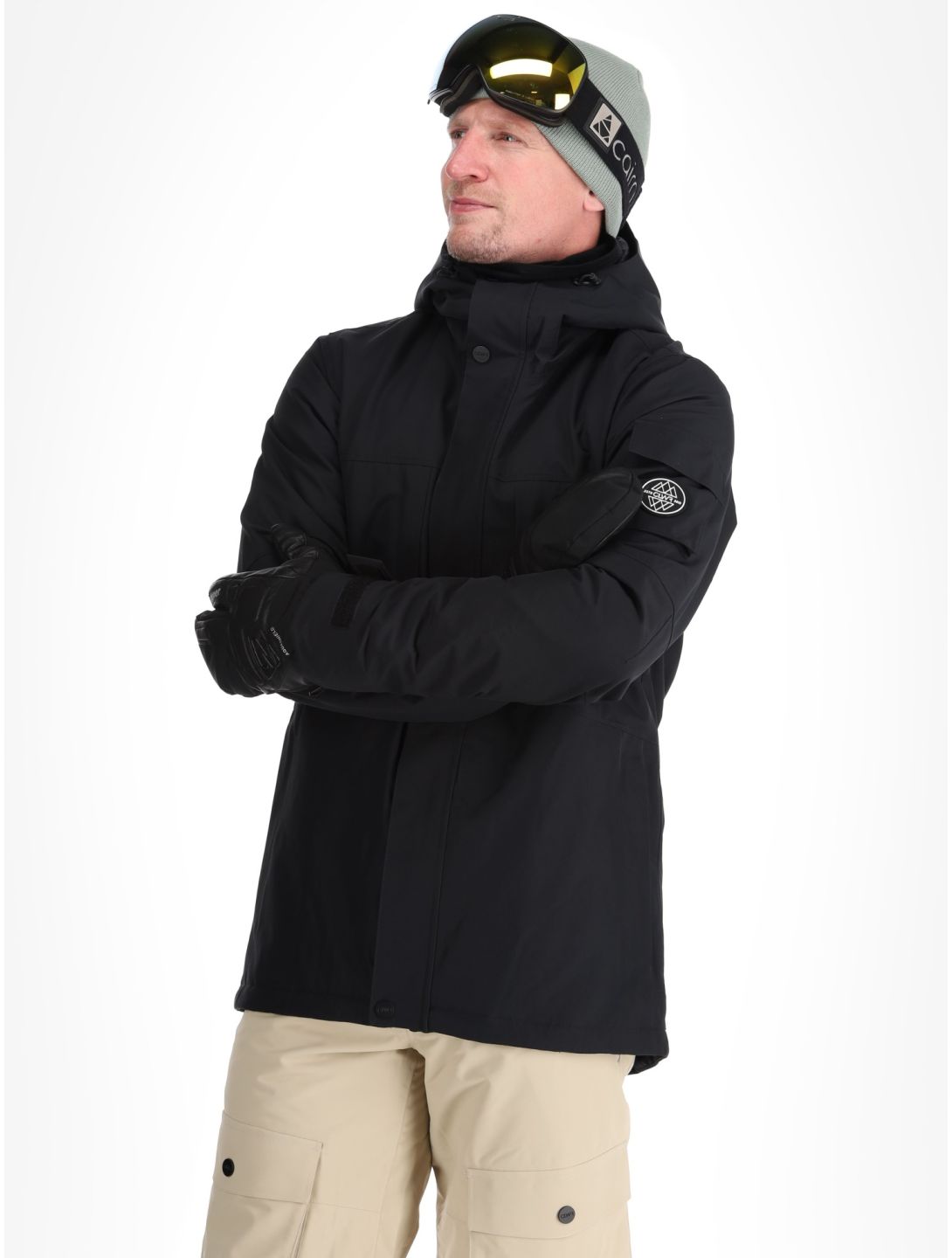 ColourWear, M Eagle Skijacke Herren Black schwarz 