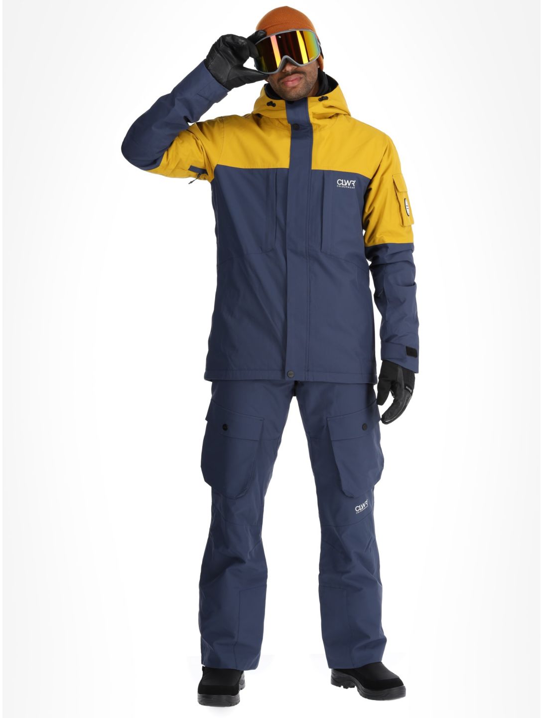 ColourWear, M Eagle Skijacke Herren Navy blau 