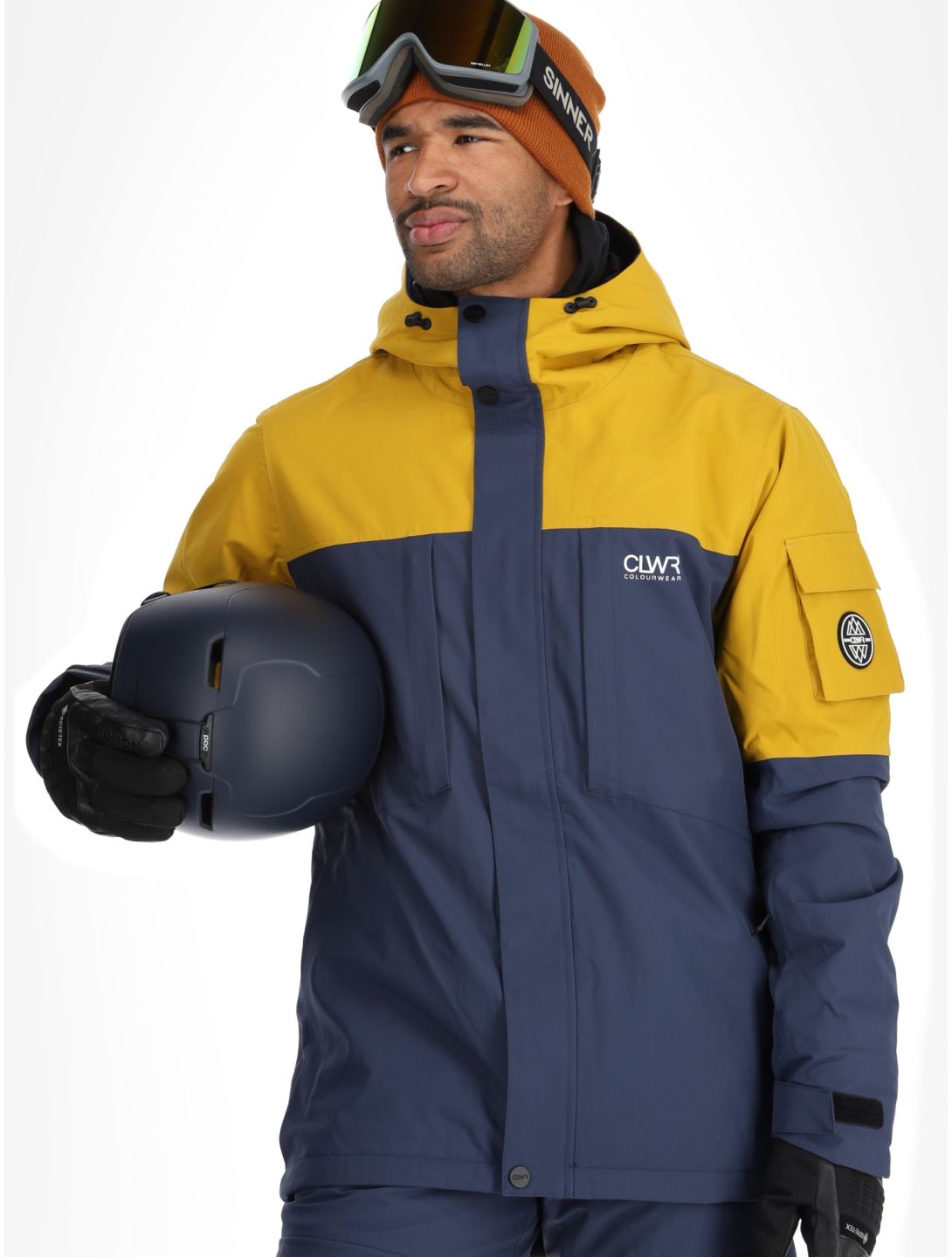 ColourWear, M Eagle Skijacke Herren Navy blau 