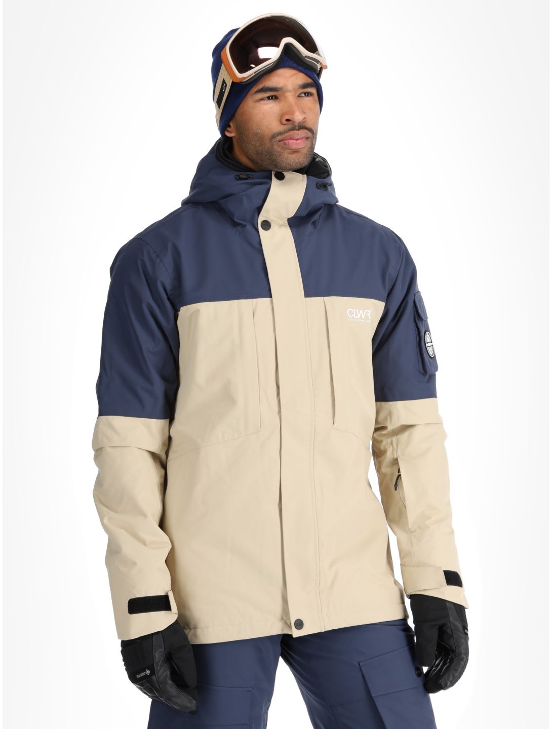 ColourWear, M Eagle Skijacke Herren Sand beige 