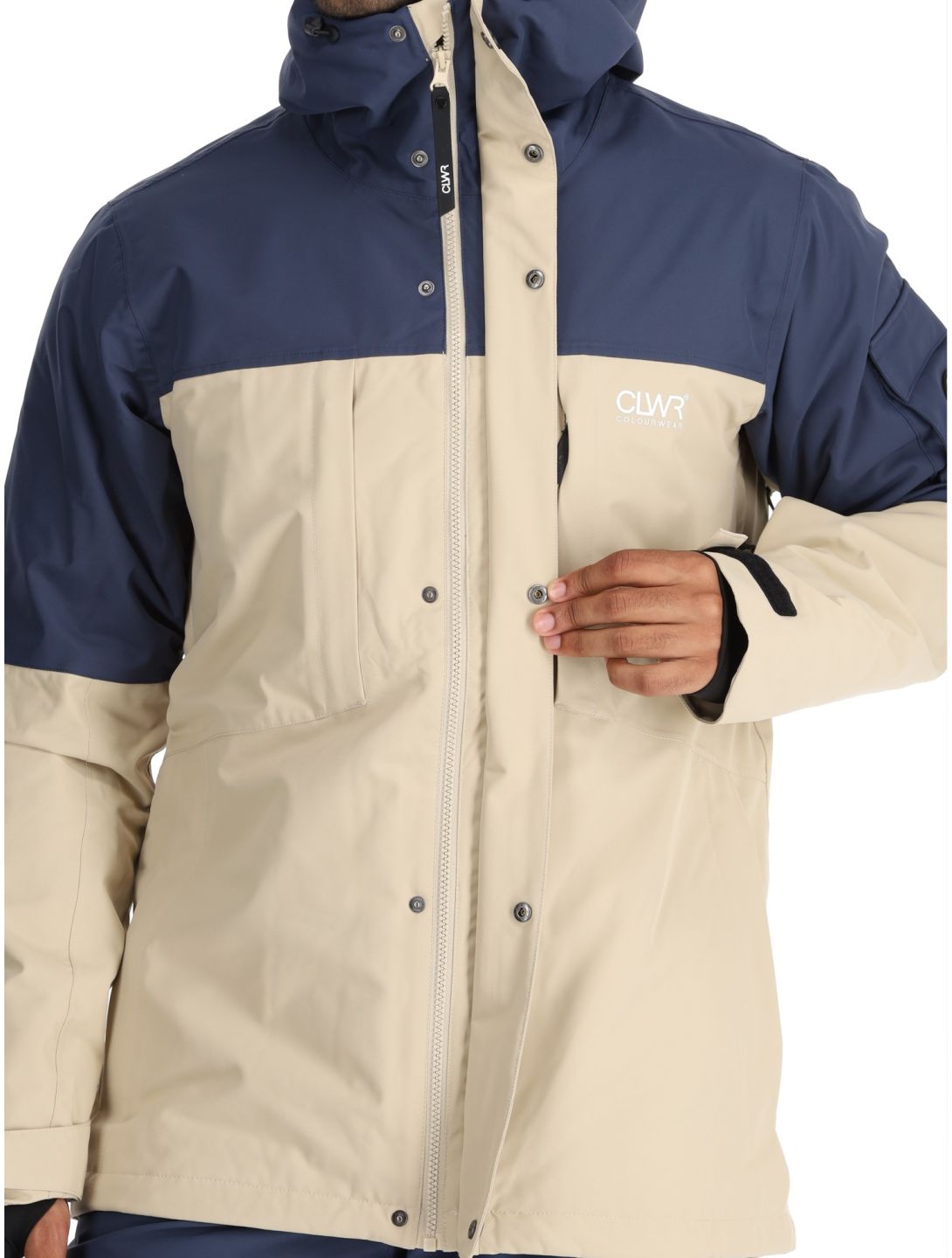 ColourWear, M Eagle Skijacke Herren Sand beige 