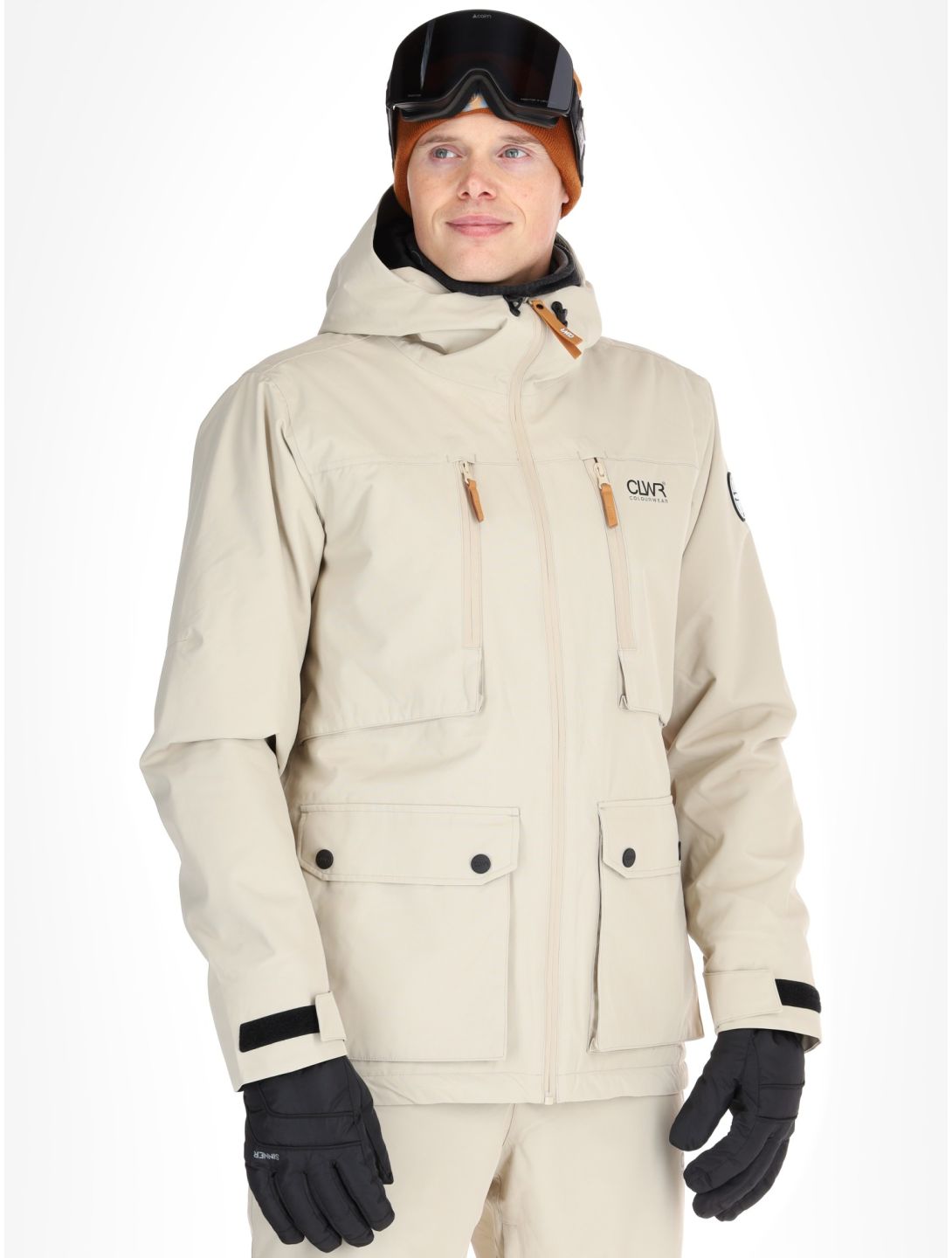 ColourWear, M Falk 2.0 Skijacke Herren Sand beige 