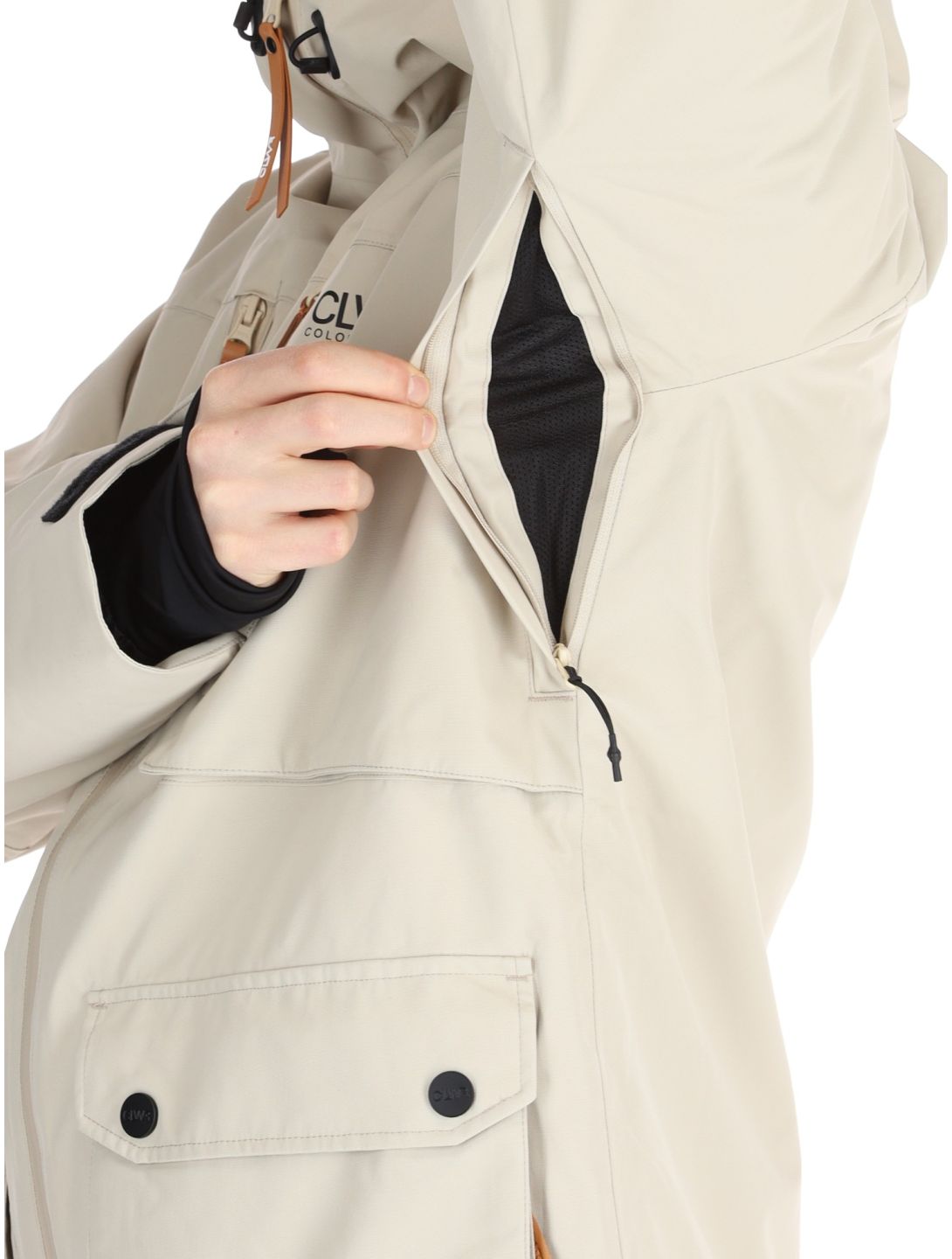 ColourWear, M Falk 2.0 Skijacke Herren Sand beige 