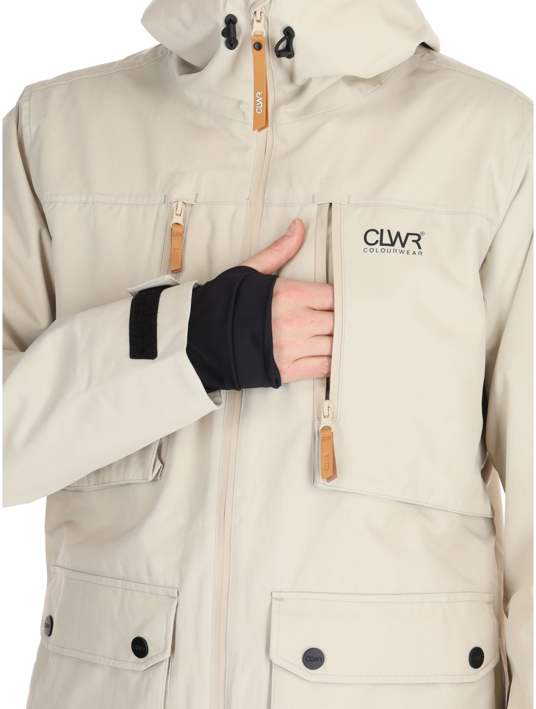 ColourWear, M Falk 2.0 Skijacke Herren Sand beige 