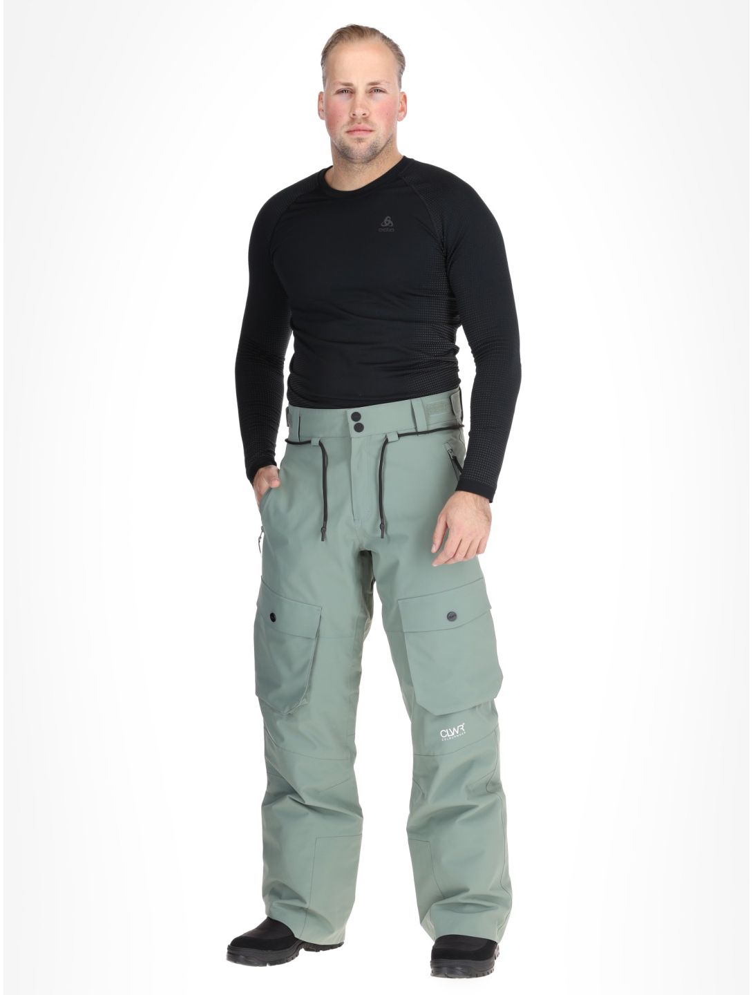 ColourWear, M Flight Skihose Herren Dark Sage grün 