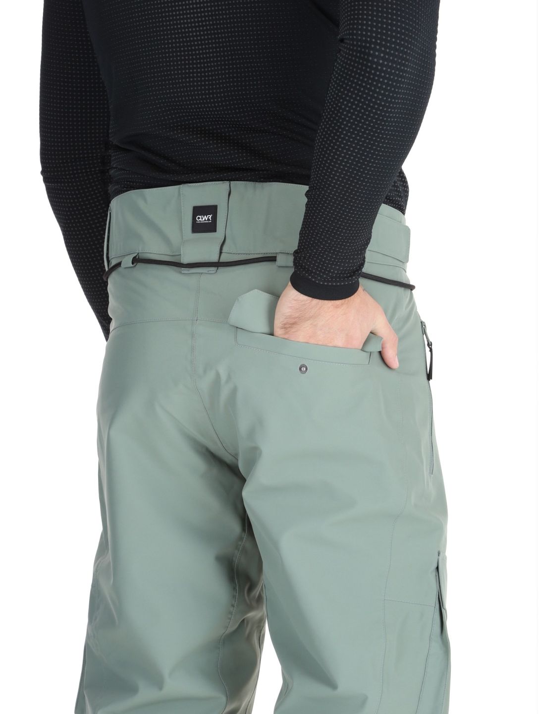 ColourWear, M Flight Skihose Herren Dark Sage grün 