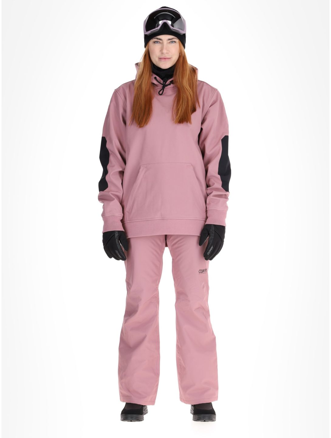 ColourWear, U Est 2010 Hood Softshell Skijacke Unisex Dark Rose rosa 