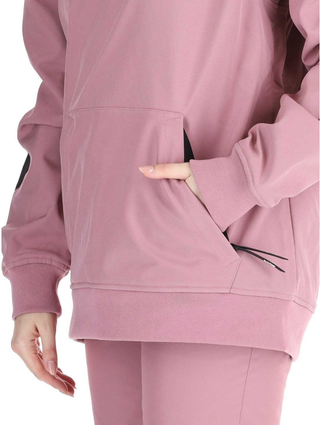 ColourWear, U Est 2010 Hood Softshell Skijacke Unisex Dark Rose rosa 