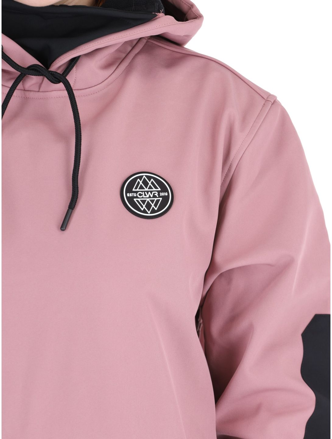 ColourWear, U Est 2010 Hood Softshell Skijacke Unisex Dark Rose rosa 