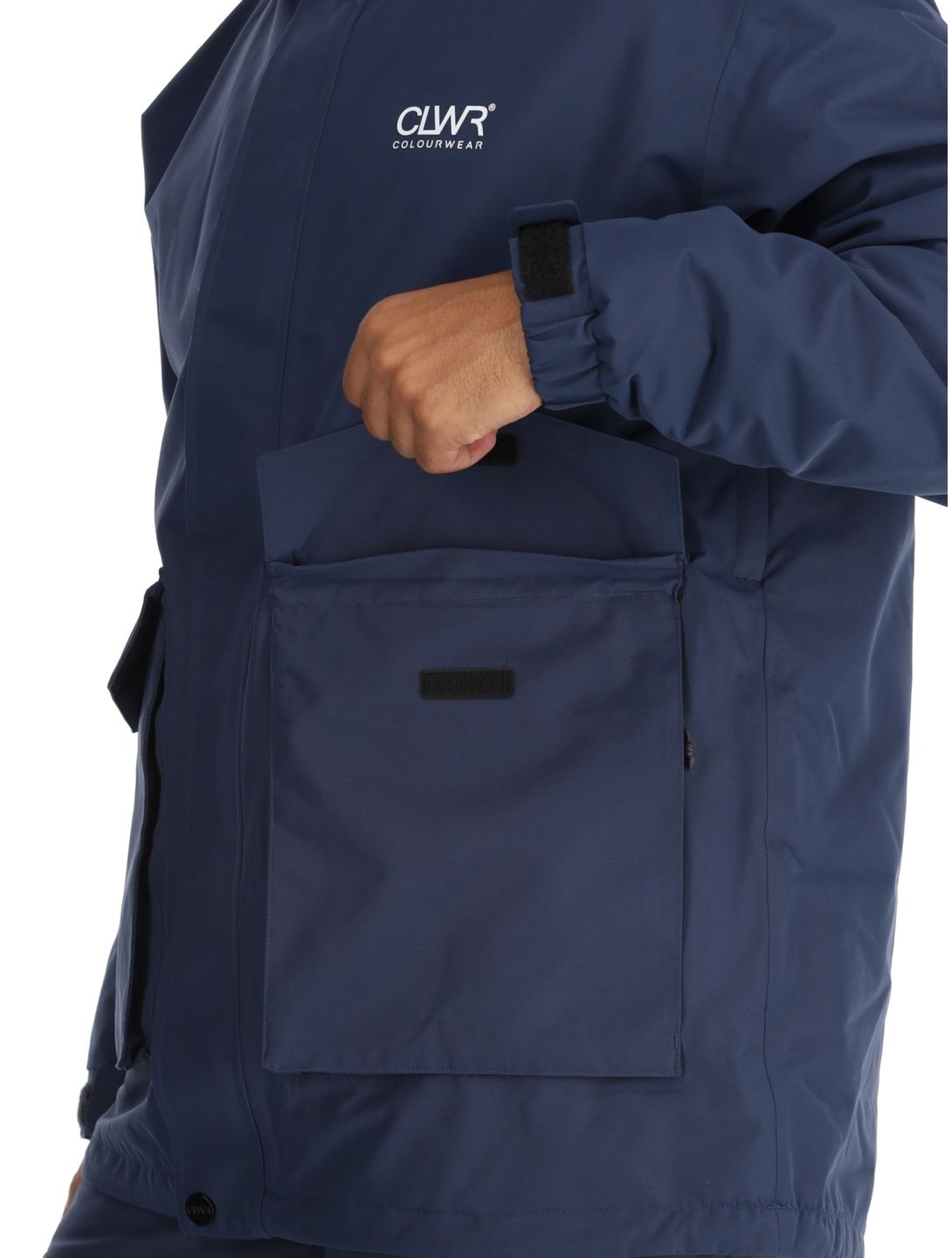 ColourWear, U Mountain Cargo Skijacke Unisex Navy blau 