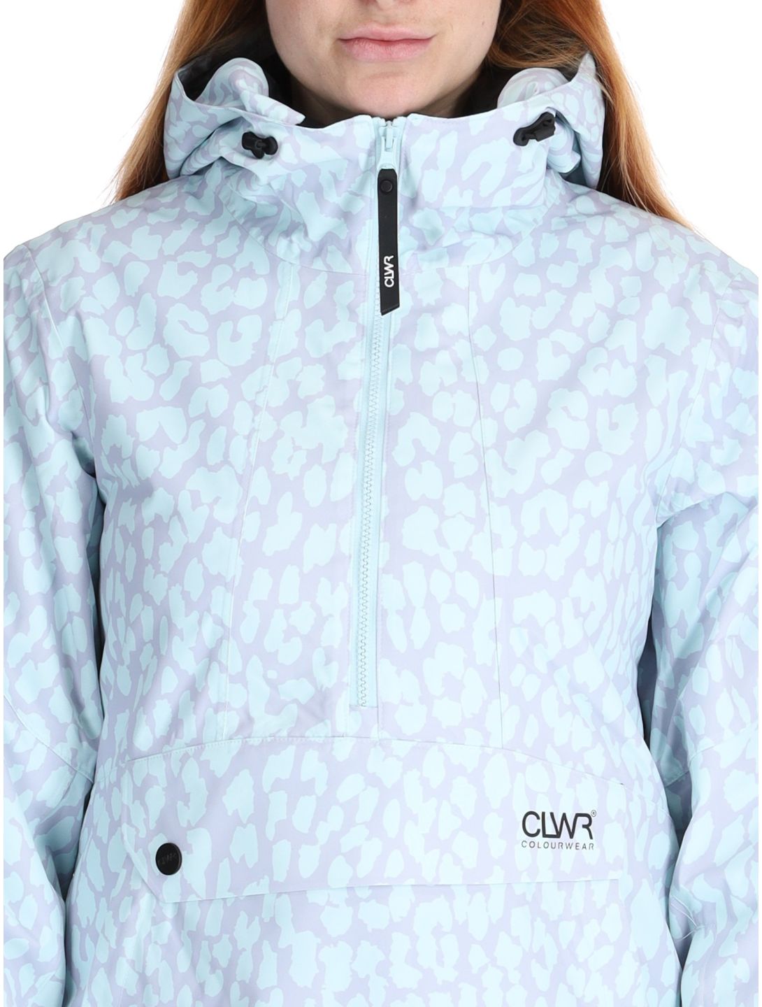 ColourWear, W Homage 2.0 Winter Anorak Damen Leopard Lilac violett 