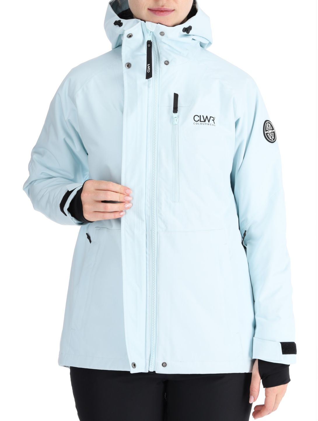 ColourWear, W Macaron Skijacke Damen Light Blue blau 