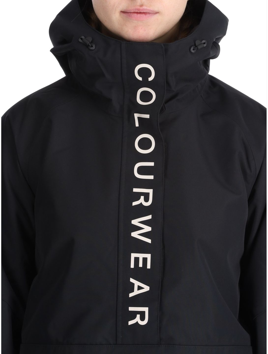 ColourWear, W Signature Winter Anorak Damen Black schwarz 