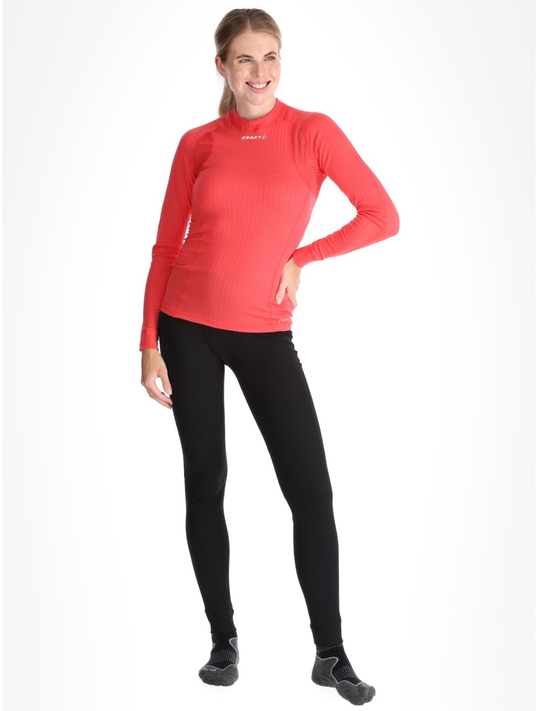 Craft, Active Extreme X Crewneck LS Thermoshirt Damen Cheer rot 