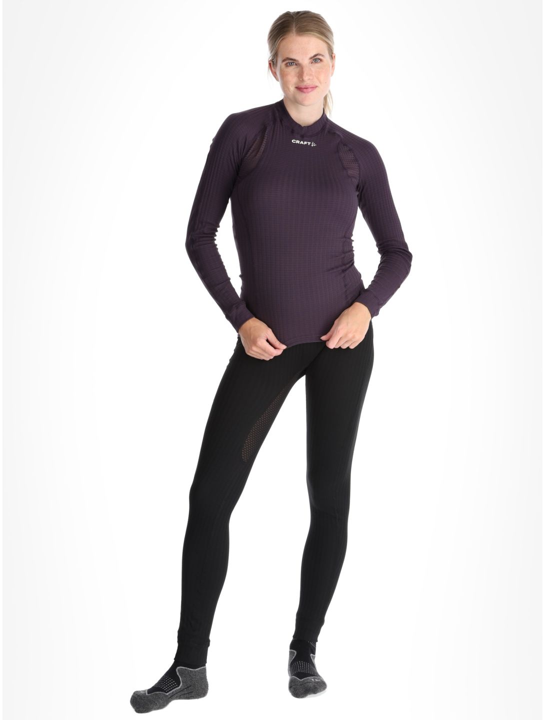 Craft, Active Extreme X Crewneck LS Thermoshirt Damen DK Plum violett 