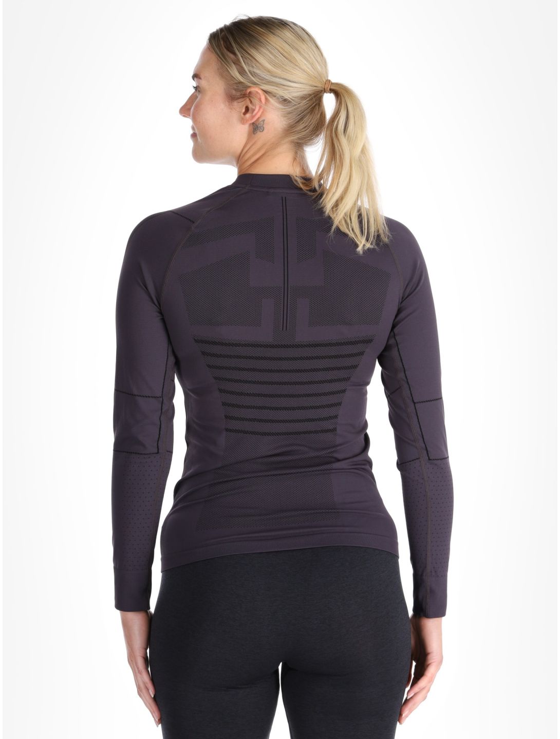 Craft, Active Intensity Crewneck LS Thermoshirt Damen DK Plum violett 