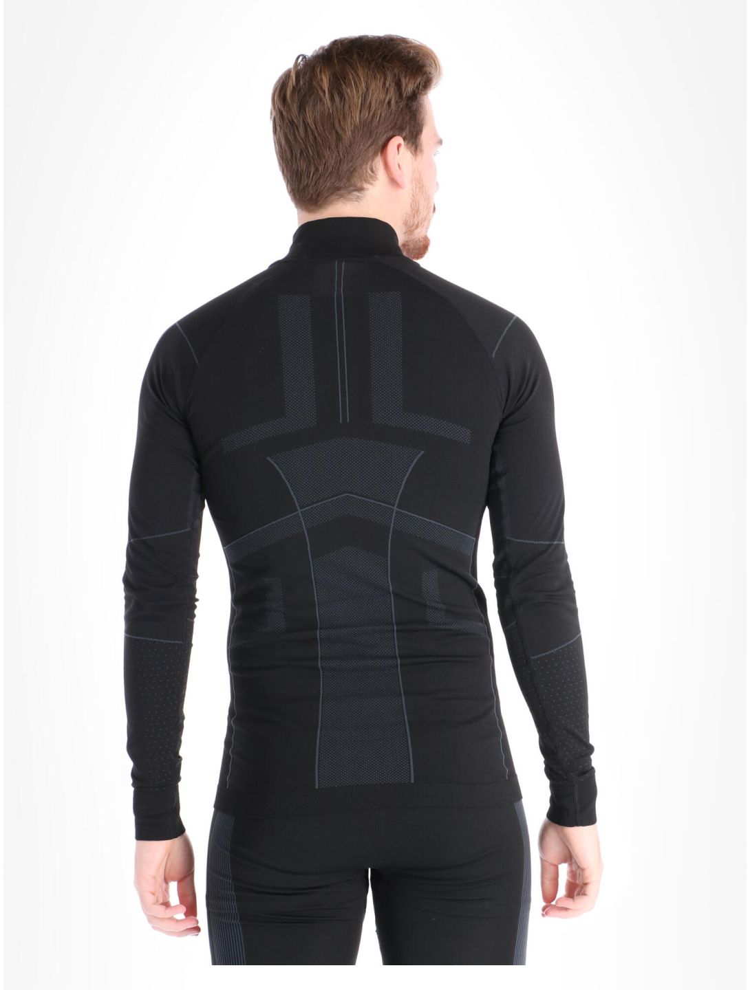 Craft, Active Intensity Zip Thermoshirt Herren Black / Asphalt schwarz 