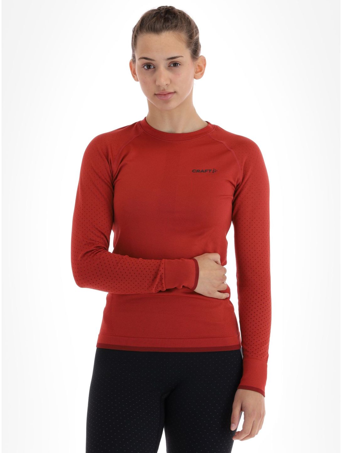 Craft, Adv Warm Intensity LS Thermoshirt Damen Astro-Dk Astro rot 