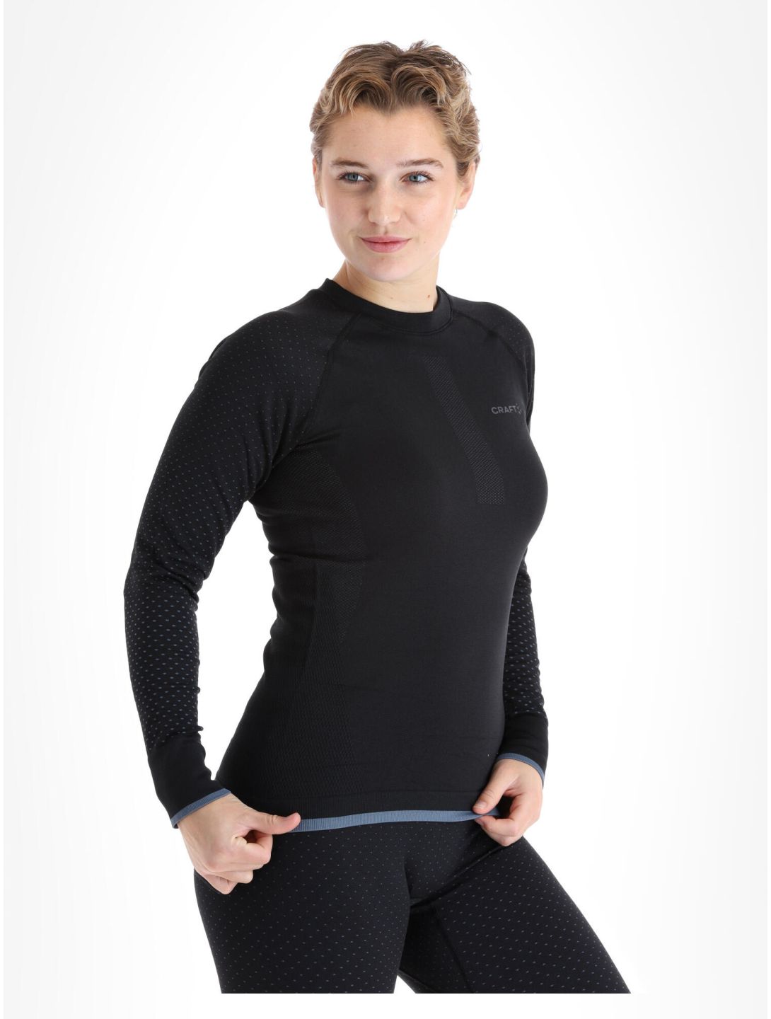 Craft, Adv Warm Intensity LS Thermoshirt Damen Black schwarz 