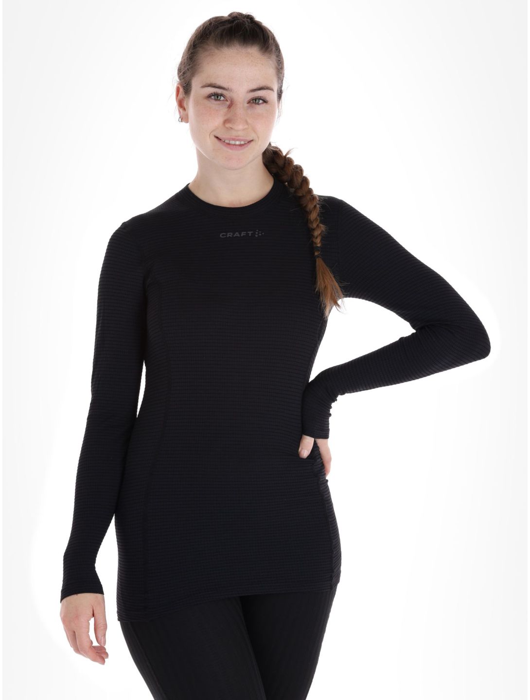 Craft, Pro Wool Extreme X LS Thermoshirt Damen Black schwarz 