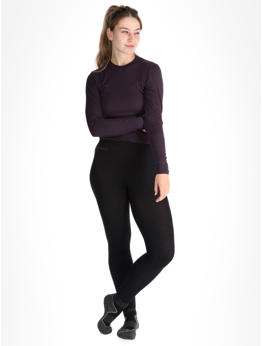 Craft, Pro Wool Extreme X Thermohose Damen Black schwarz 