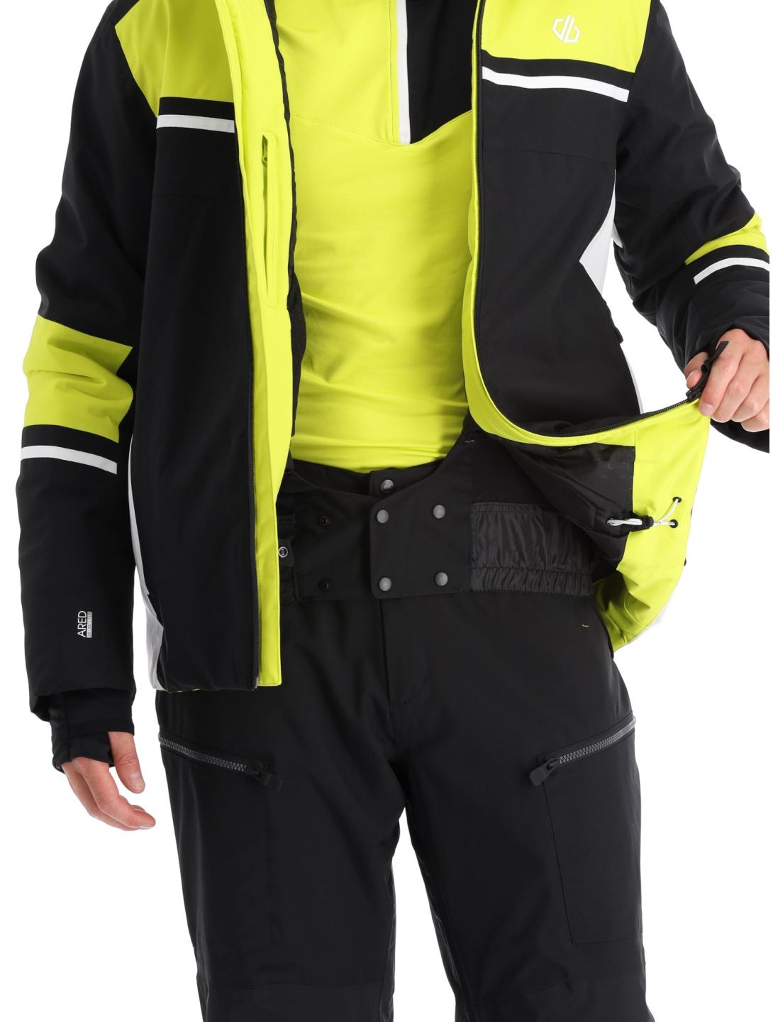 Dare2b, Amplitude Skijacke Herren Neon Spring/Black grün, schwarz 