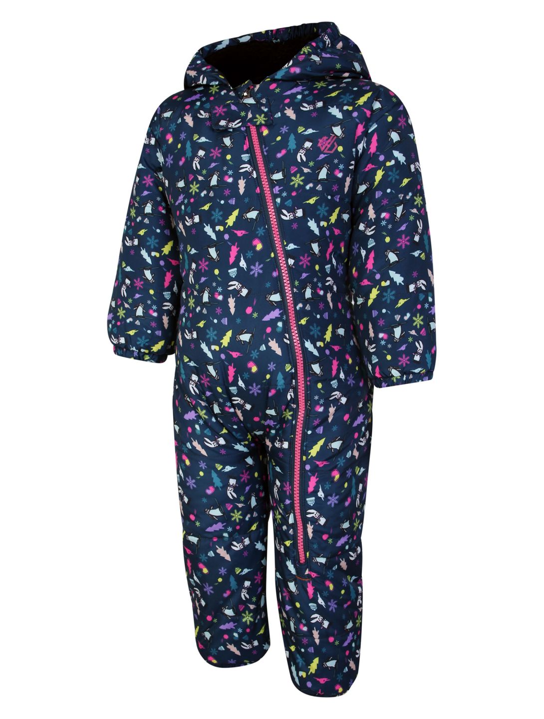 Dare2b, Bambino II Skianzug Kinder Snowflake Ditsy Print grau 