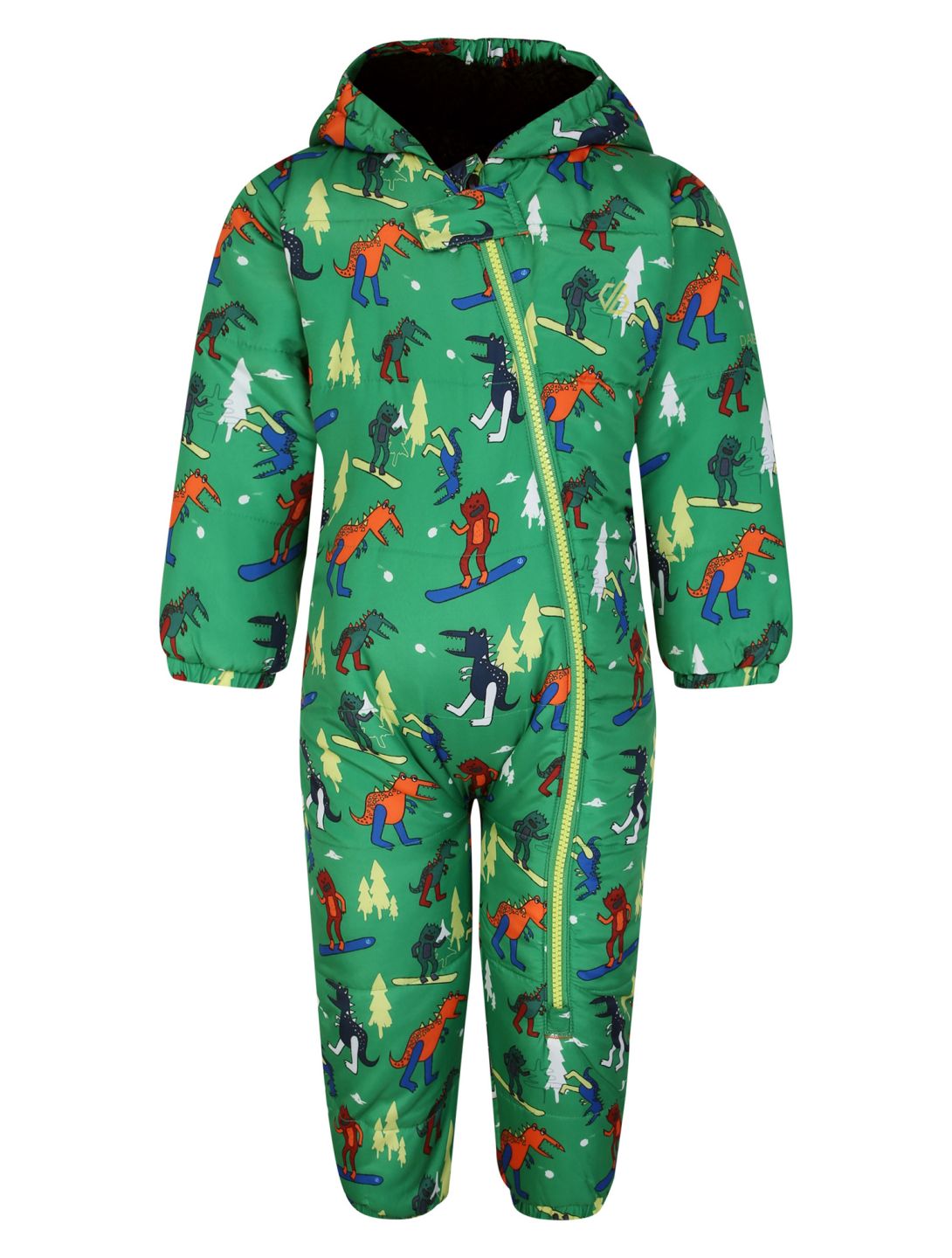 Dare2b, Bambino II Skianzug Kinder Trek Green Dinosaur Snow Fight grün 