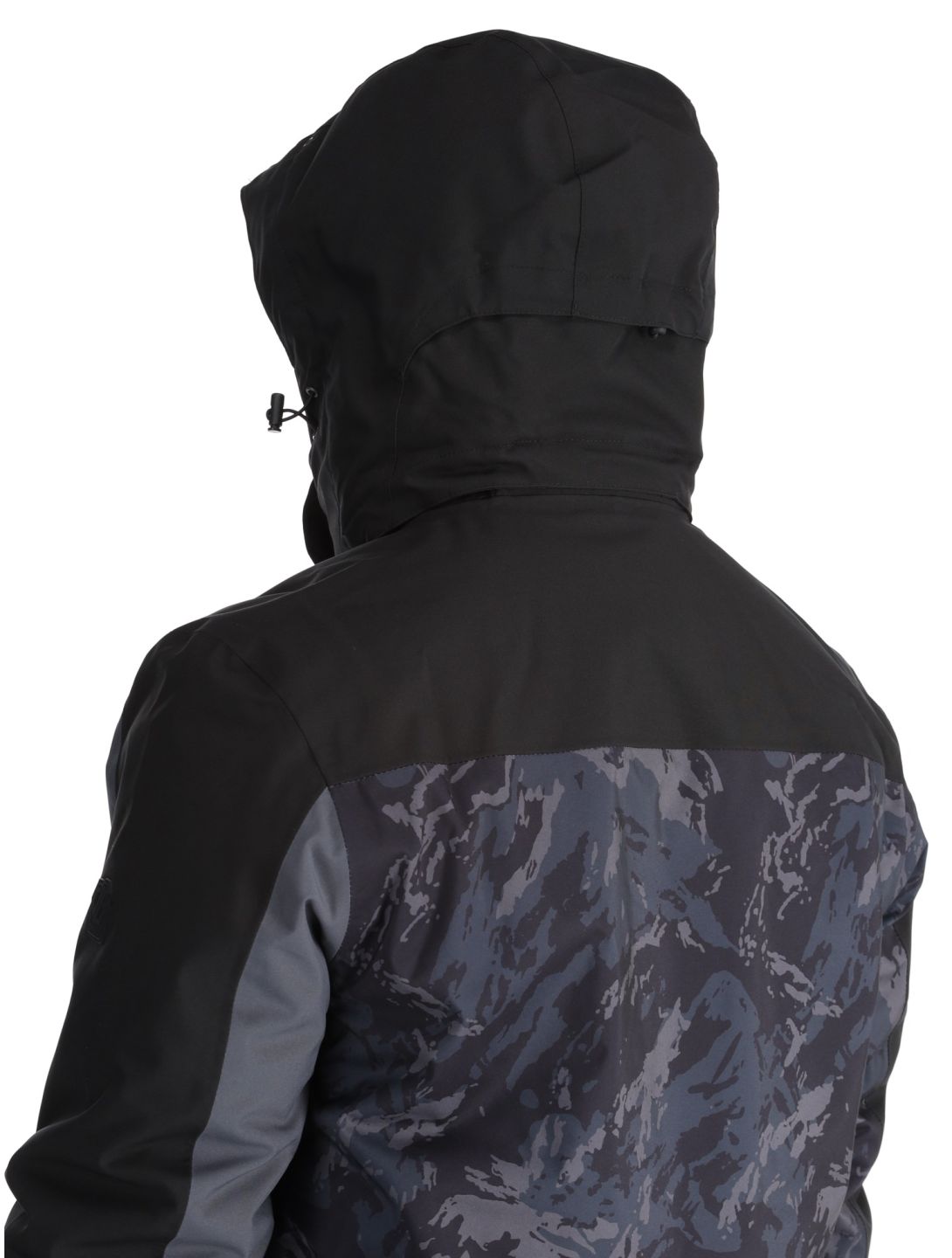 Dare2b, Baseplate II Skijacke Herren Black / Ebony Grey Mountain Print grau, schwarz 