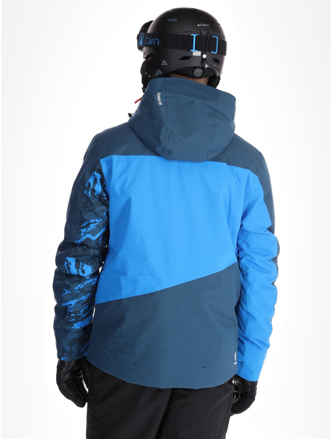 Dare2b, Baseplate II Skijacke Herren Moonlight Denim / Athletic Blue Mountain Print blau 