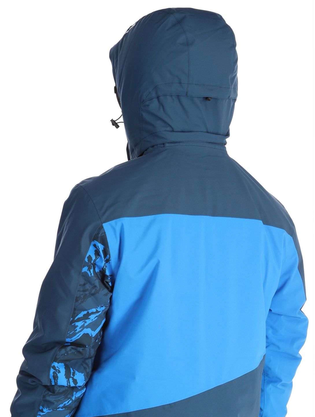 Dare2b, Baseplate II Skijacke Herren Moonlight Denim / Athletic Blue Mountain Print blau 