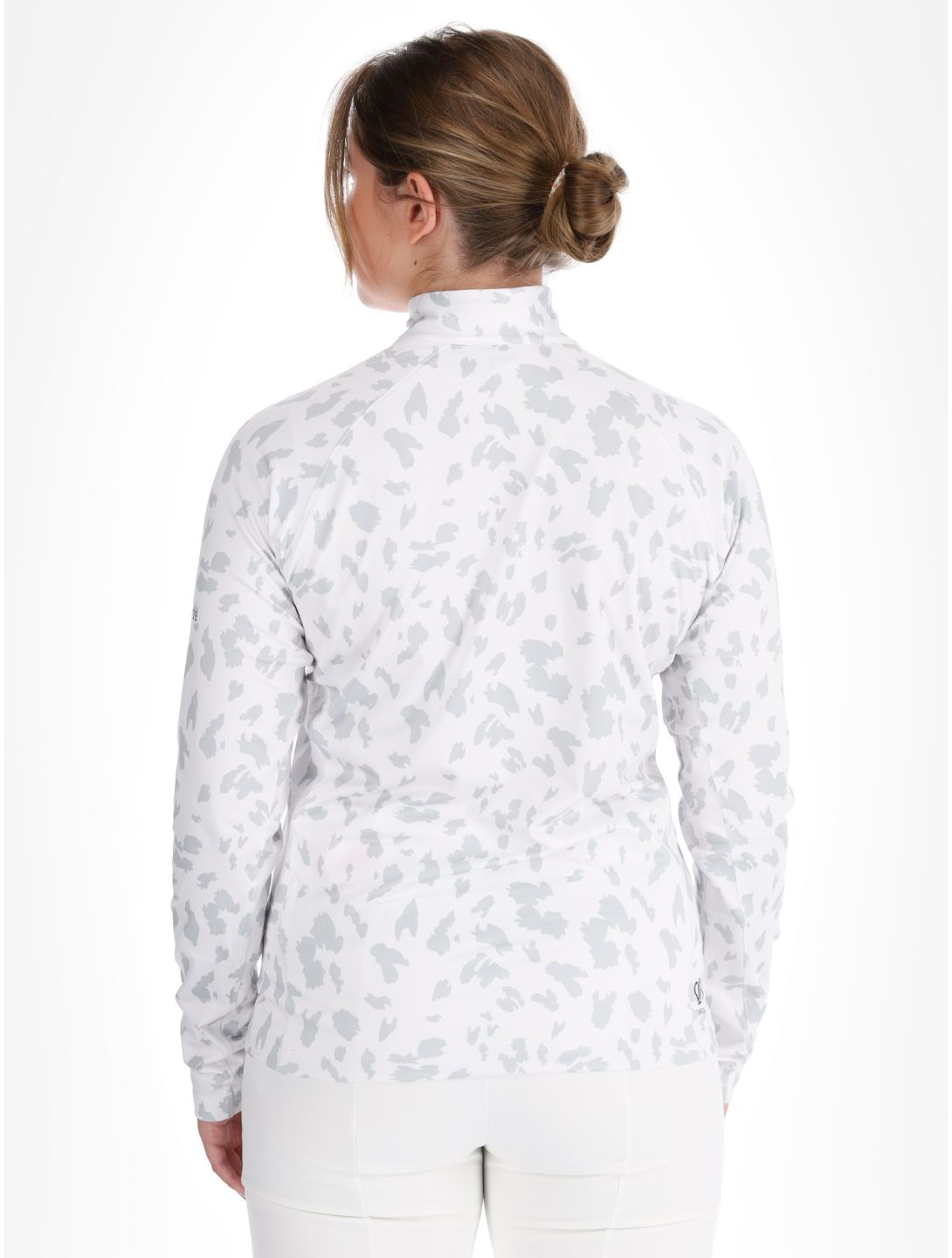 Dare2b, Divulge Core Stretch Pullover Damen Blanc De Blanc Dash Print weiß 