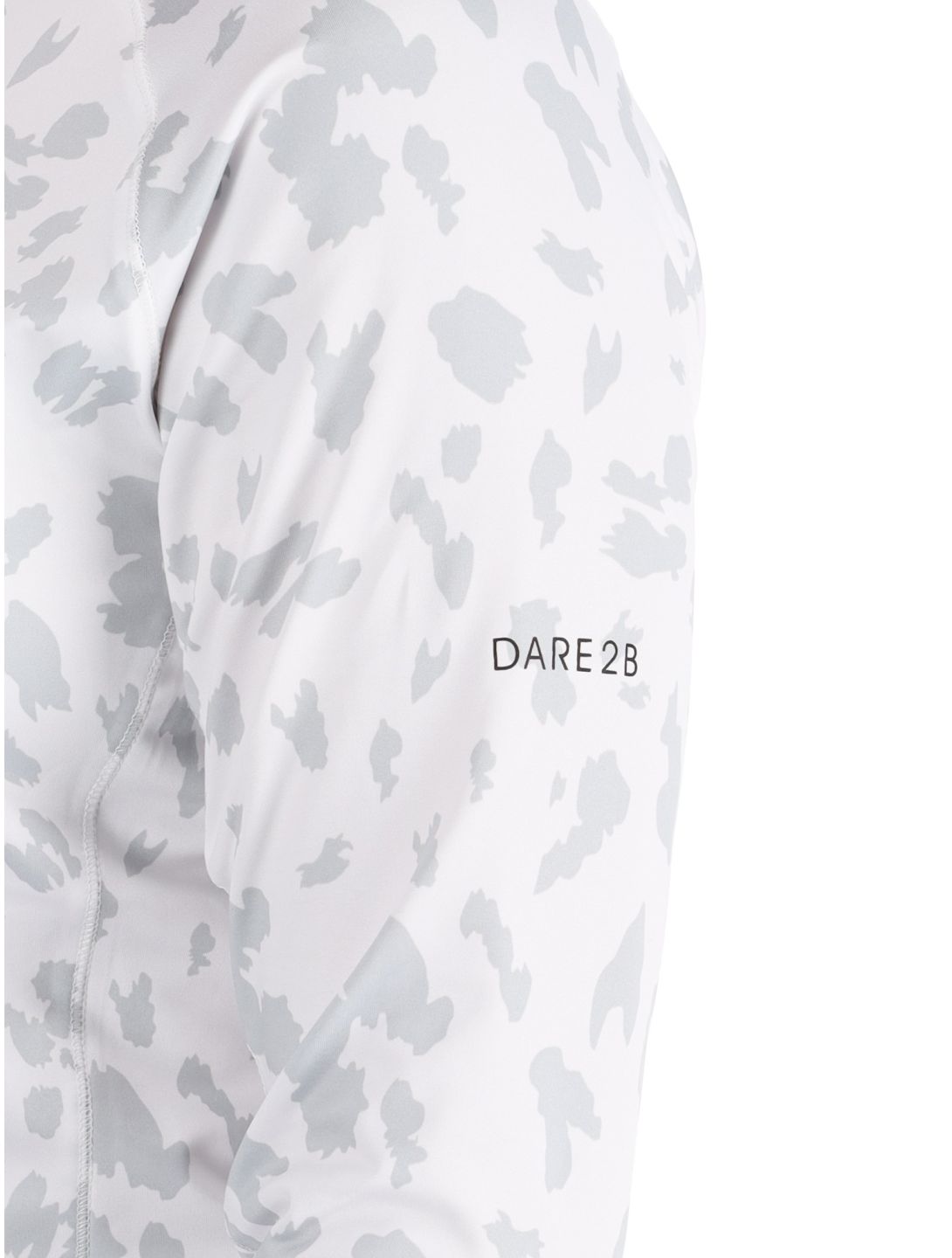 Dare2b, Divulge Core Stretch Pullover Damen Blanc De Blanc Dash Print weiß 