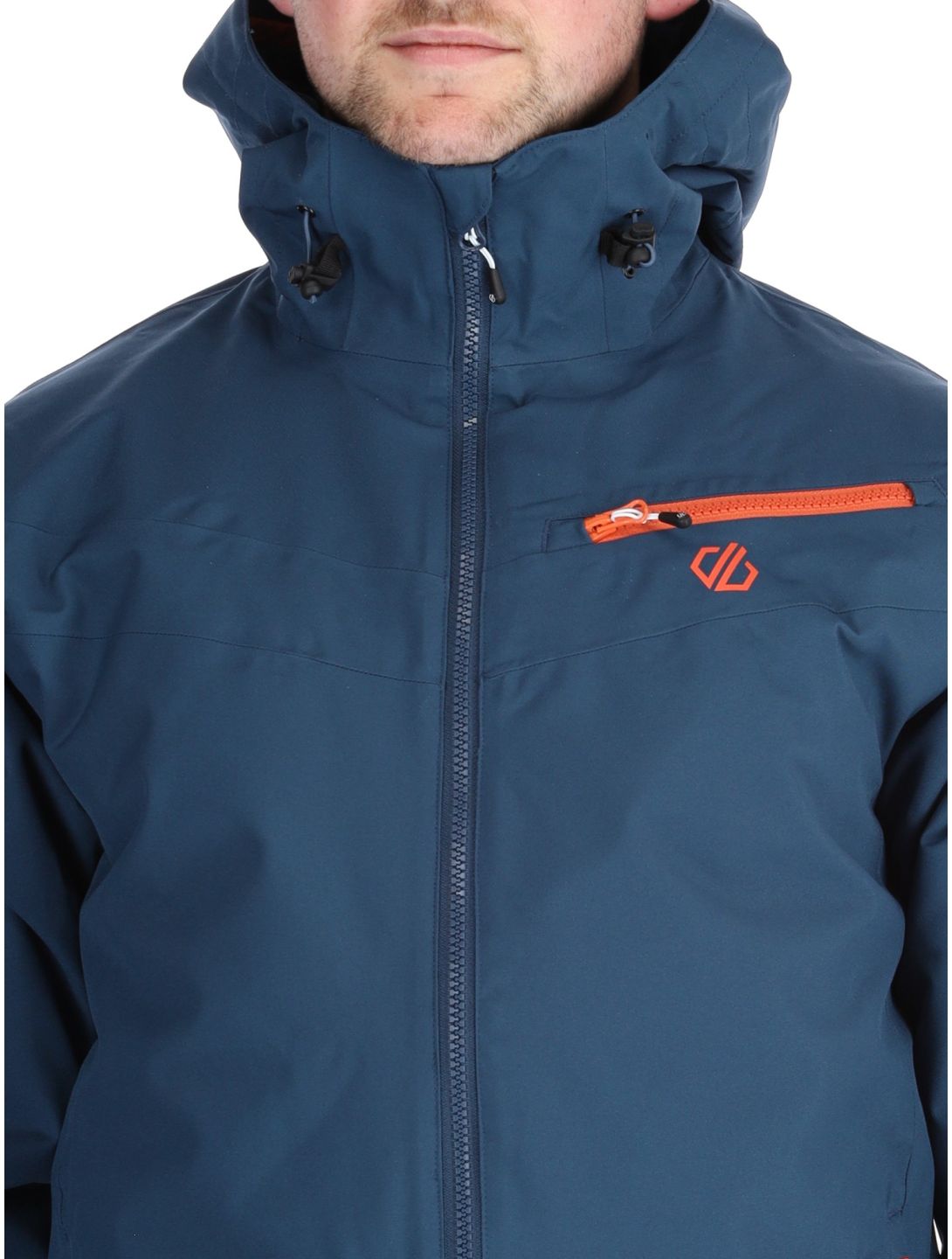 Dare2b, Eagly II Skijacke Herren Moonlight Denim / Orange Rust blau, orange 