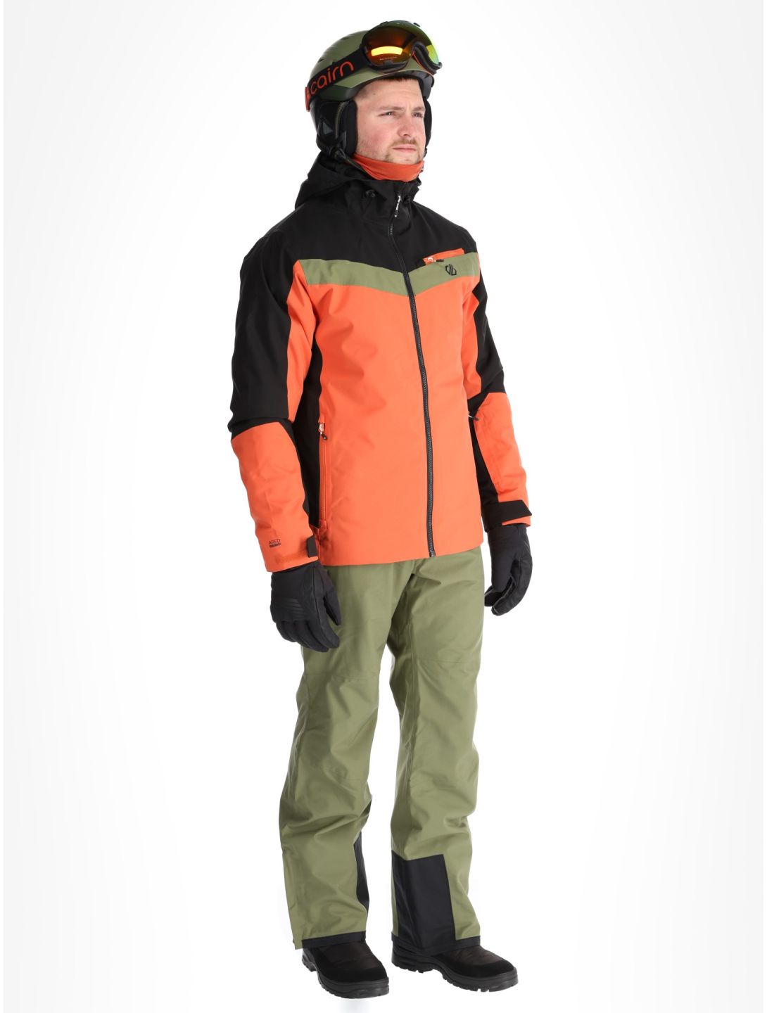 Dare2b, Eagly II Skijacke Herren Orange Rust / Black orange, schwarz 