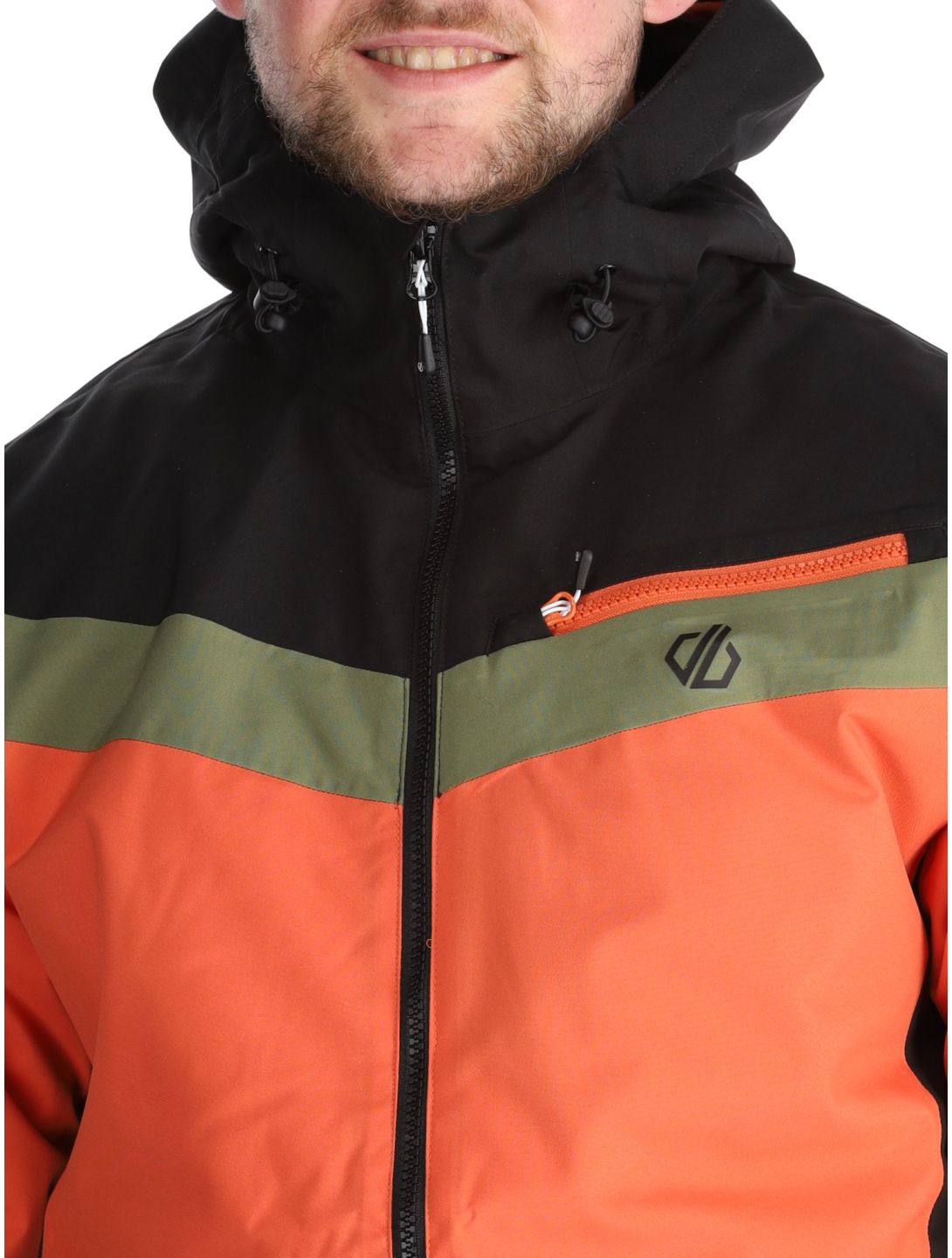 Dare2b, Eagly II Skijacke Herren Orange Rust / Black orange, schwarz 