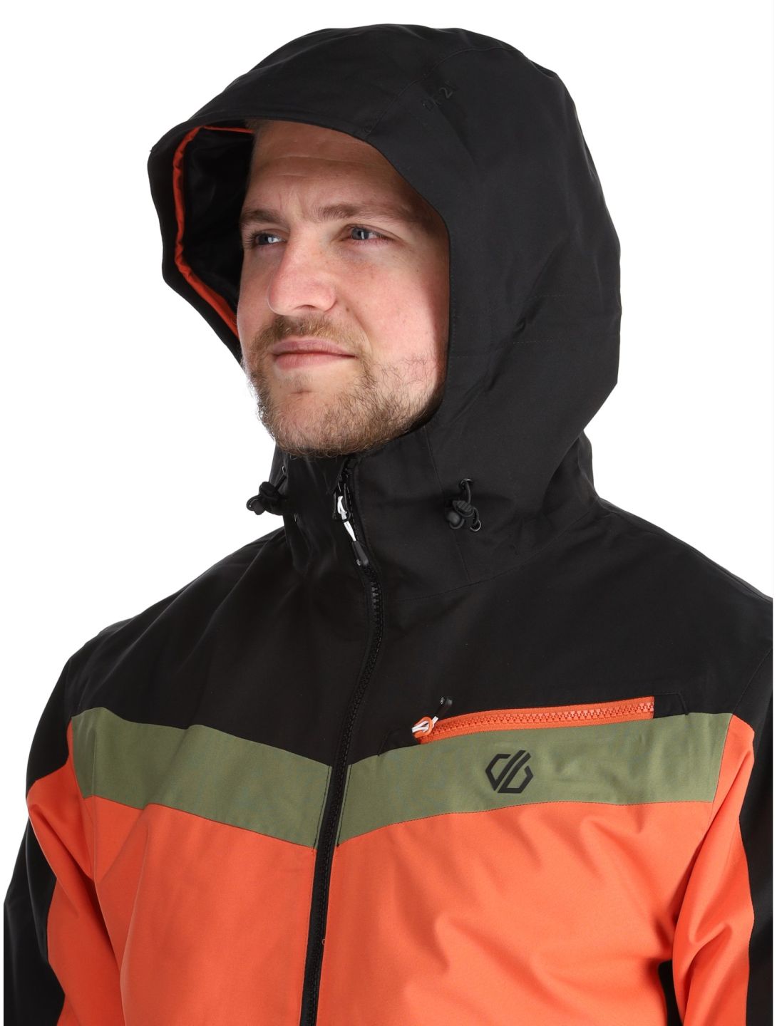 Dare2b, Eagly II Skijacke Herren Orange Rust / Black orange, schwarz 