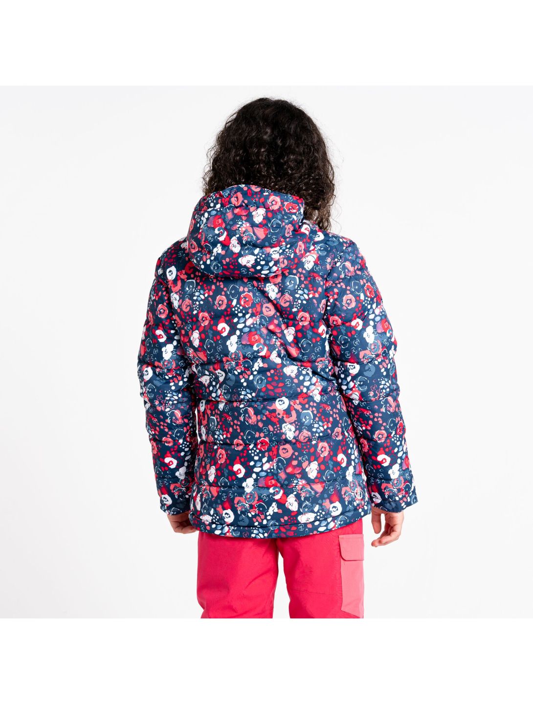 Dare2b, Girls Verdict Skijacke Kinder virtual floral print rosa 