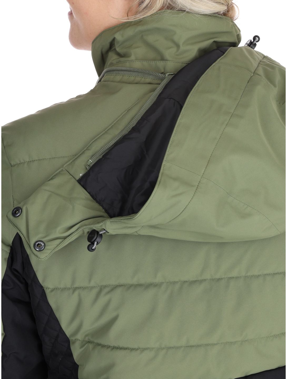 Dare2b, Glacial Skijacke Damen Olivine Green / Black grün, schwarz 