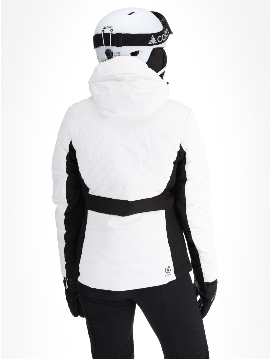 Dare2b, Glacial Skijacke Damen White / Black schwarz, weiß 