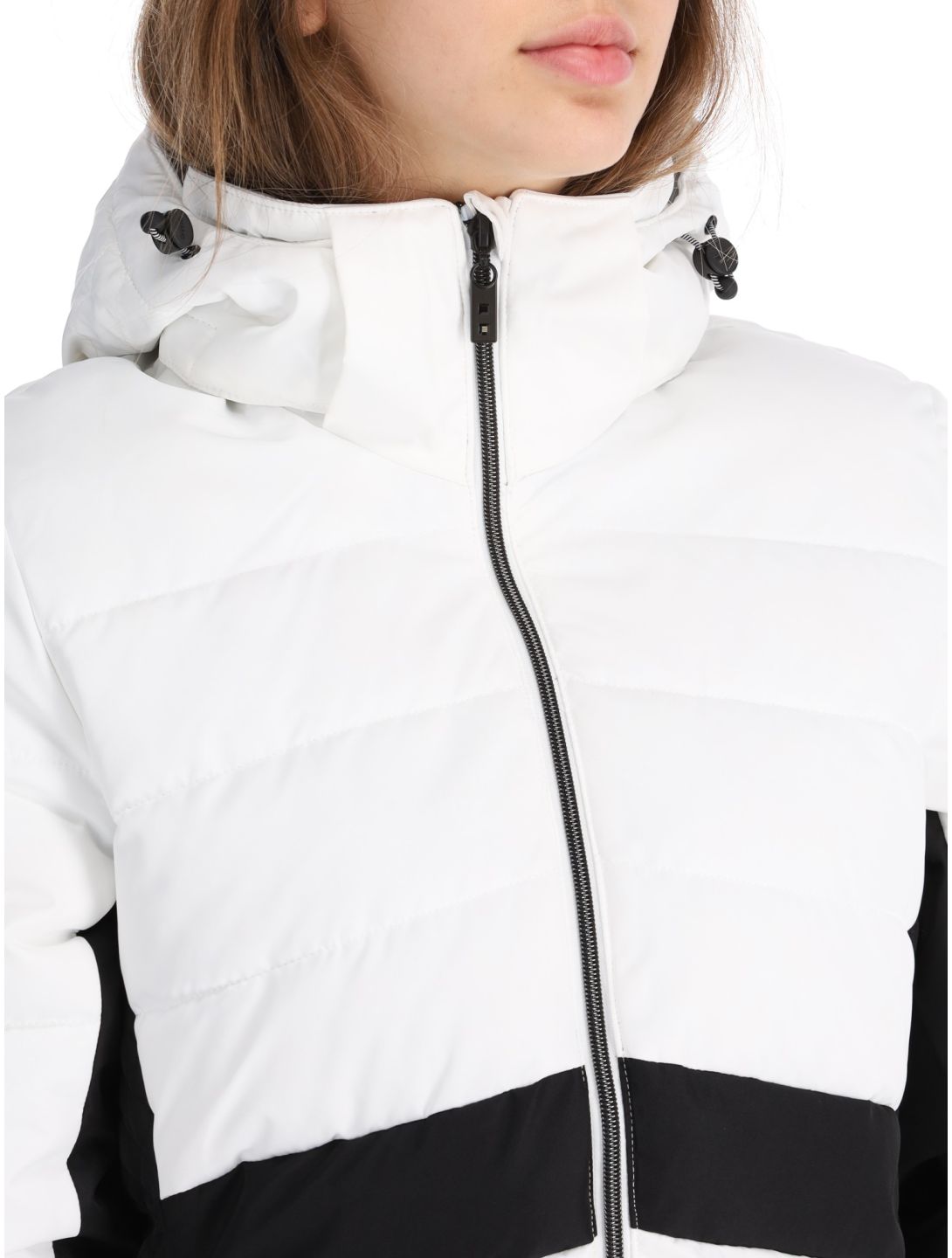 Dare2b, Glacial Skijacke Damen White / Black schwarz, weiß 