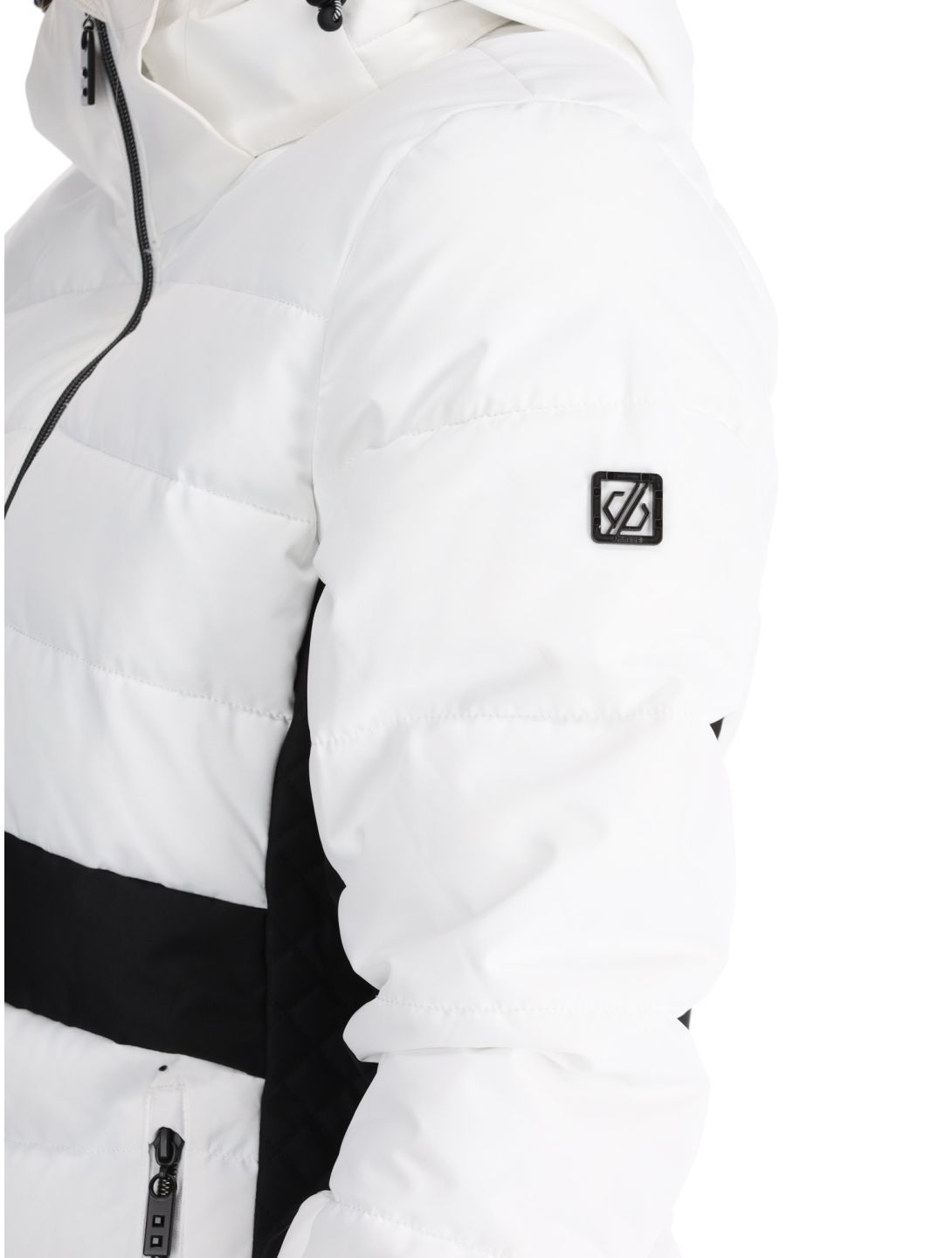 Dare2b, Glacial Skijacke Damen White / Black schwarz, weiß 