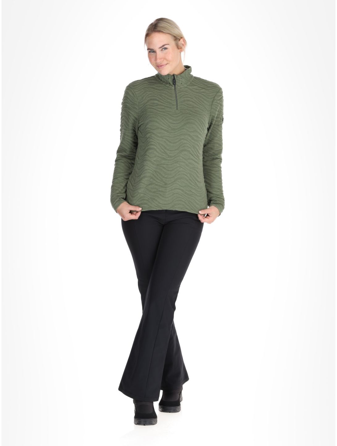 Dare2b, Glamorize II Pullover Damen Olivine Green grün 