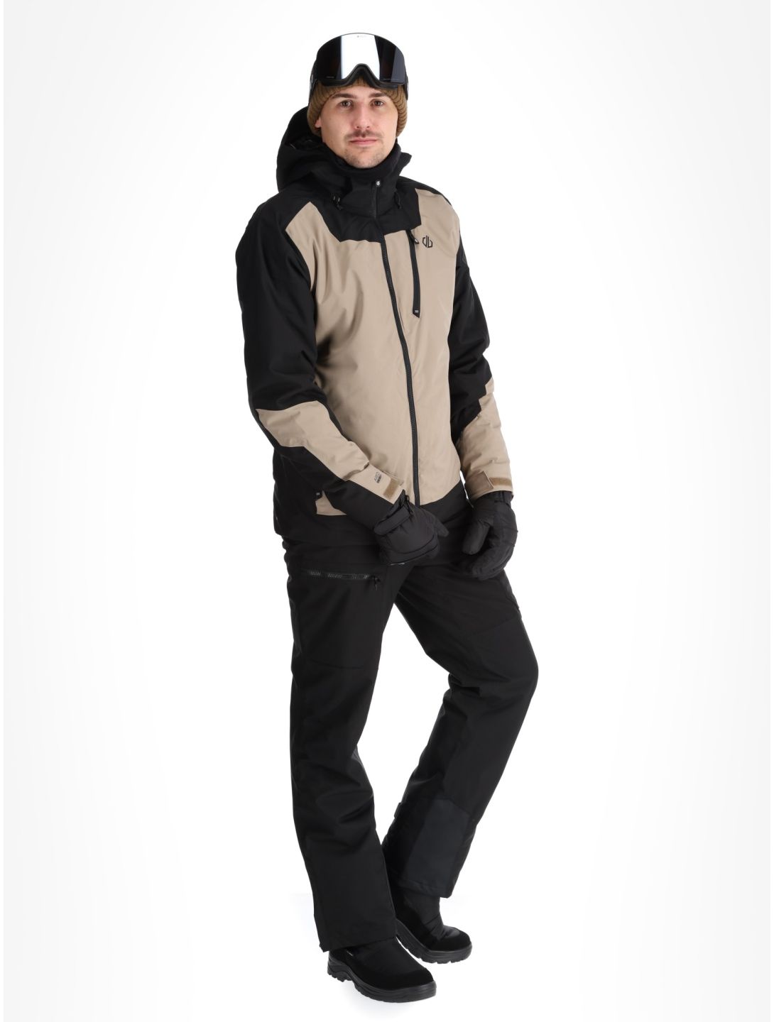 Dare2b, Halfpipe II Skijacke Herren Black / Clay braun, schwarz 