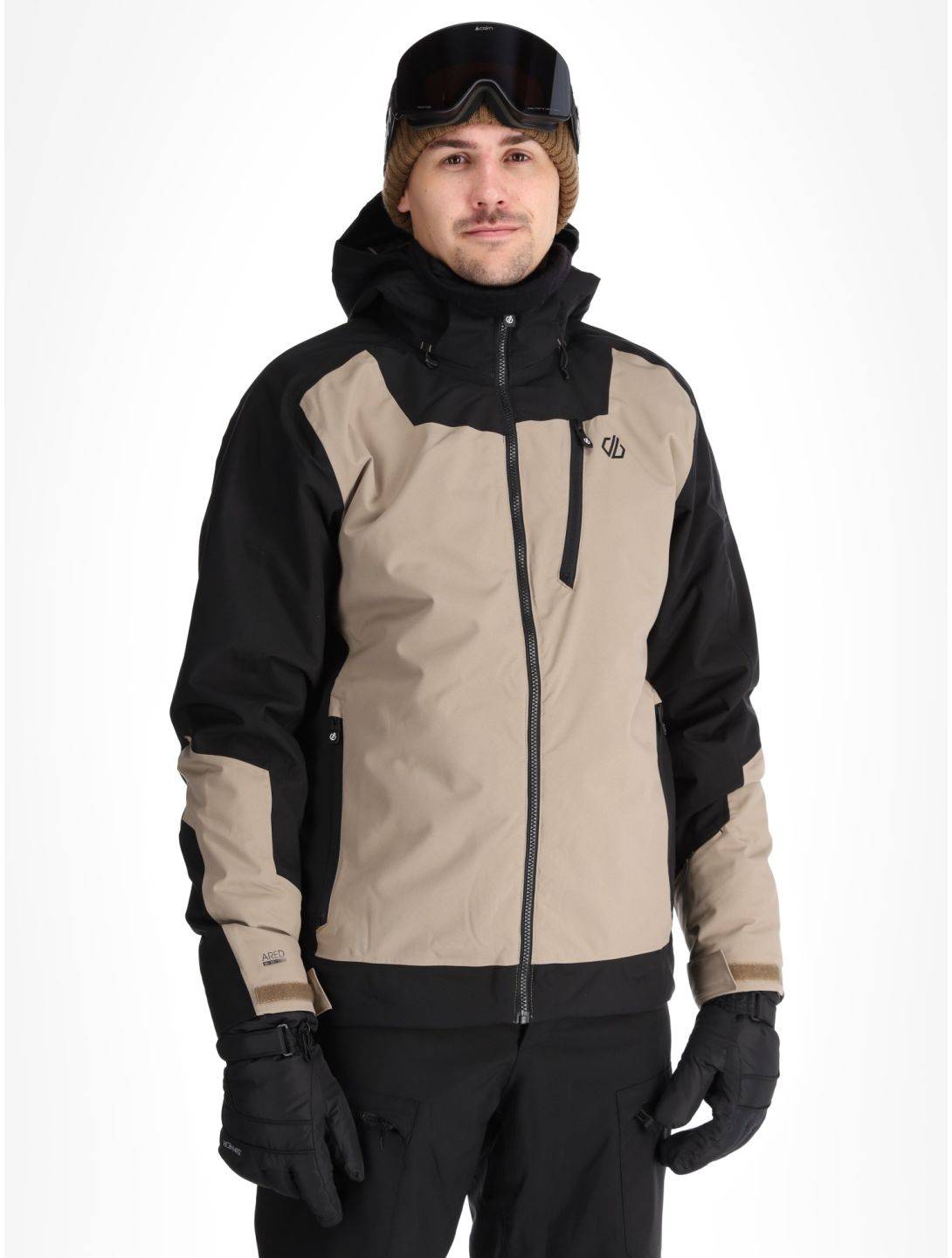 Dare2b, Halfpipe II Skijacke Herren Black / Clay braun, schwarz 